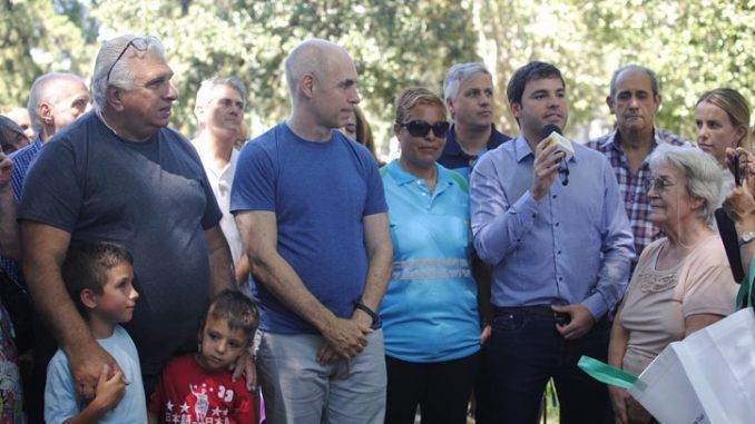 El Jefe de Gobierno recorrió la Comuna 11