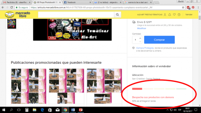 nuevo sistema de mercadolibre febrero 2018 es una basura