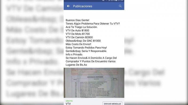 Desbaratan Una Banda Que Falsificaba Obleas De La Vtv Y De Gnc