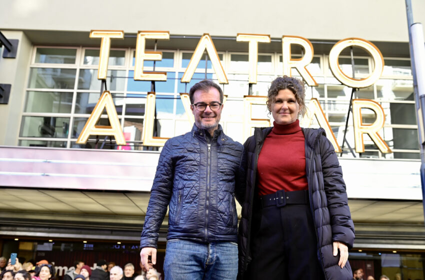  El teatro Alvear festejó su reapertura en la calle Corrientes