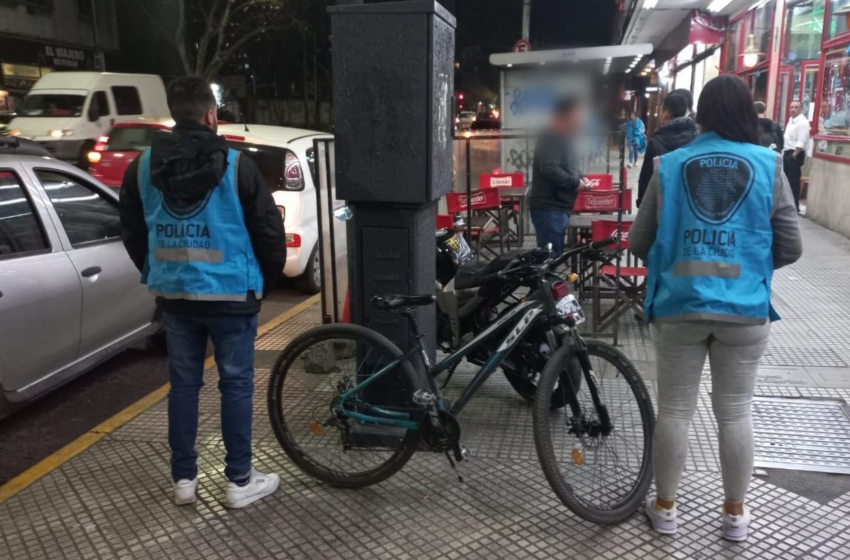  Recuperan una bicicleta robada en el barrio porteño de Belgrano