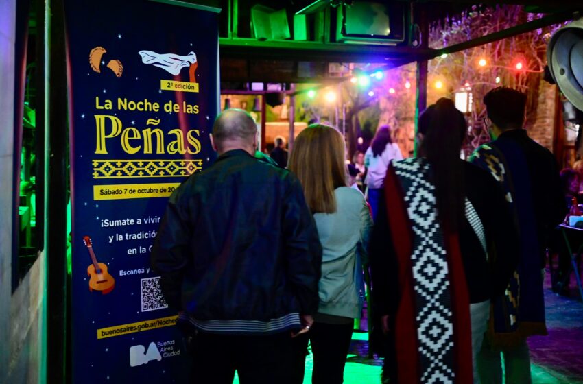  La Noche de las Peñas tuvo una convocatoria de más de 50.000 personas