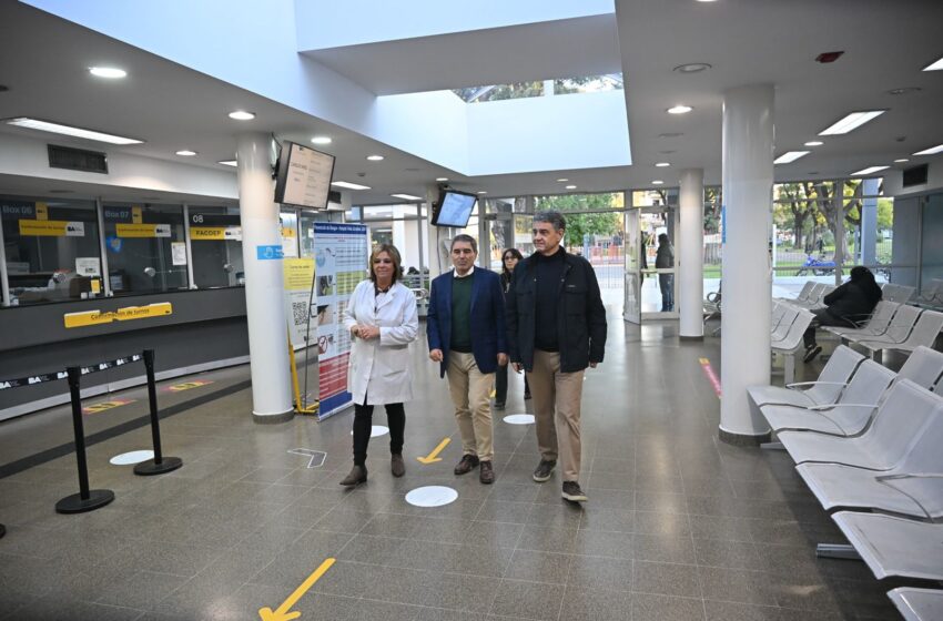  Jorge Macri inauguró nuevas áreas en el Hospital Vélez Sarsfield