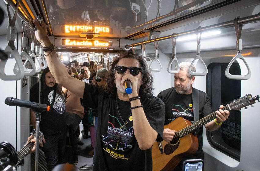  El Subte celebró su día con conciencia, música y prevención