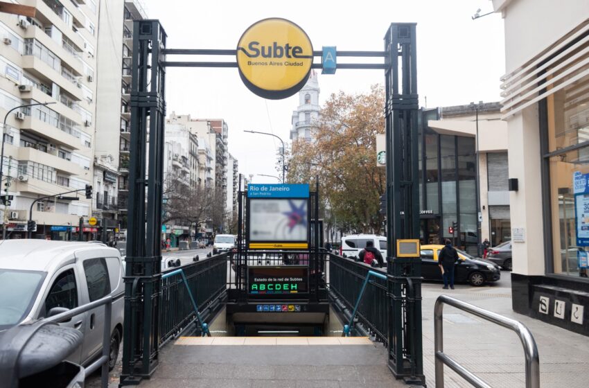  Reabre la estación Río de Janeiro tras una obra clave en la Línea A