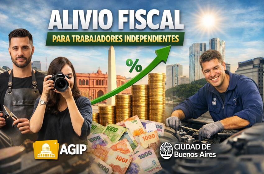  La Ciudad elimina Ingresos Brutos para miles de trabajadores independientes